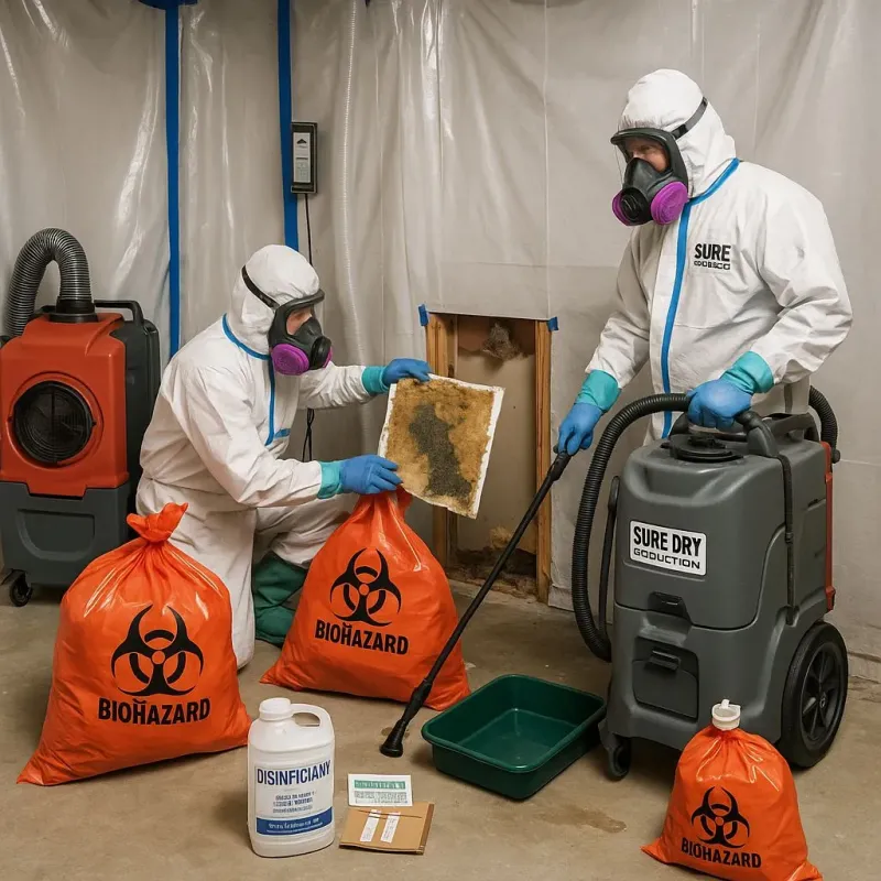 Contaminated Water Handling Protocols process in East San Gabriel, CA