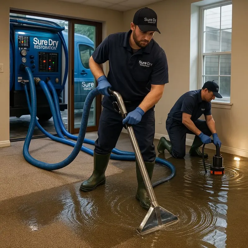 Water Extraction and Removal process in East San Gabriel, CA